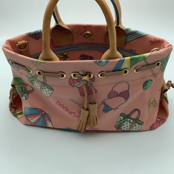 Dooney & Bourke Handbags - Dooney & Bourke Summertime Satchel Tote Bag Purse